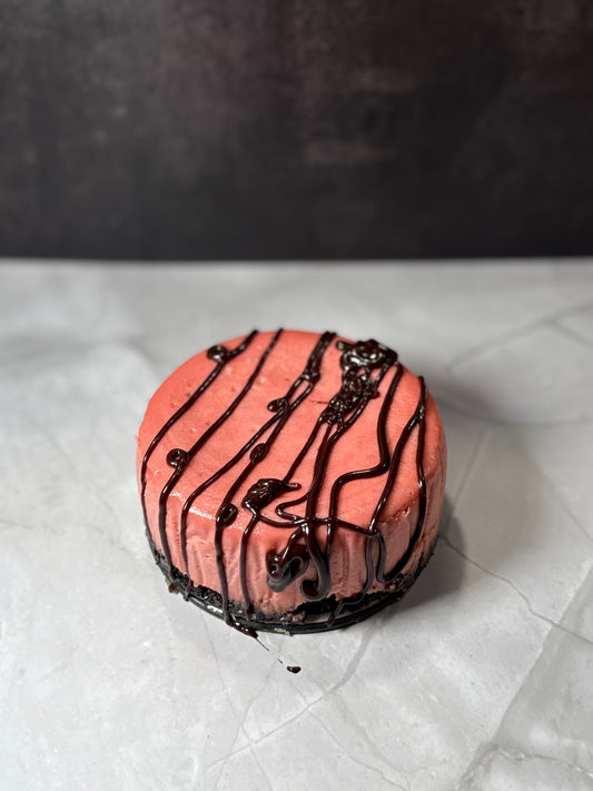 Strawberry Infused 4” Cheesecake