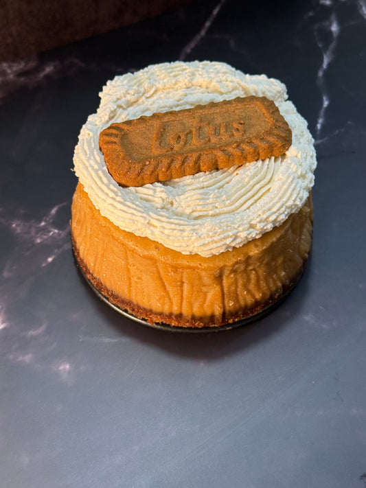 Biscoff Cookie Butter 4” Cheesecake